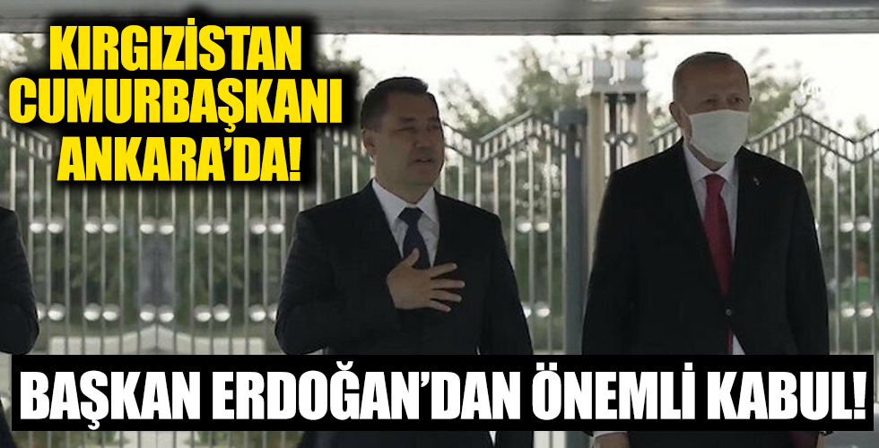 Başkan Erdoğan'dan önemli kabul!