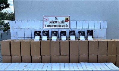 Erzincan'da, Agaçlik Alana Gizlenmis Kaçak Tütün Ele Geçirildi