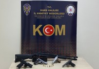 MERMİ - Kars'ta Bir Isyerinde Silah Ele Geçirildi