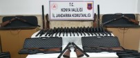 HUGLU - Konya'da Jandarmadan Kaçak Silah Operasyonu