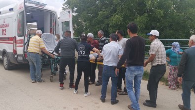 Sulama Kanalina Uçan Motosiklet Sürücüsü Hayatini Kaybetti