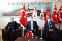 ERSIN TATAR - Çavusoglu, Türk Mukavemet Teskilati Mücahitler Dernegi Temsilcileriyle Bir Araya Geldi