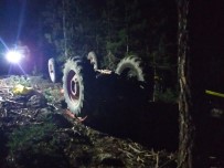  BOLU - Devrilen Traktörün Altinda Kalan Sürücü Öldü