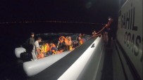 Ayvalik'ta 42 Düzensiz Göçmen Sahil Güvenlik Tarafindan Kurtarildi