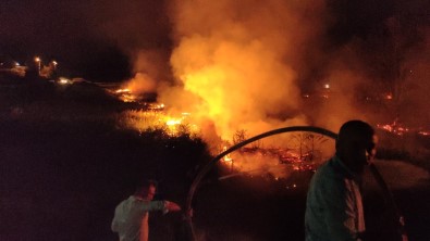 Burdur Gölü'ndeki Sazlikta Çikan Yangin Yürekleri Agza Getirdi