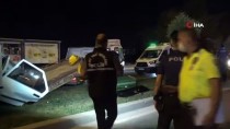 Gaziantep'te Direge Çarpan Otomobil Sürücüsü Hayatini Kaybetti