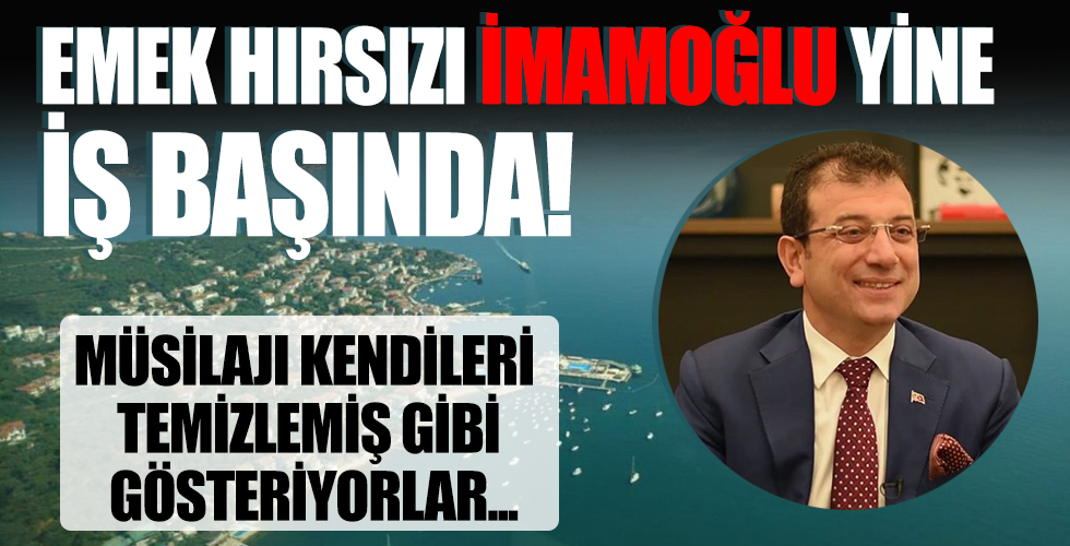 CHP'li İBB bu sefer de Çevre Bakanlığı'nın hizmetine çöktü! Kendileri yapmış gibi gösterdiler...