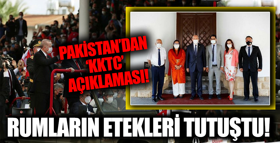 Erdoğan'ın ziyareti öncesi kritik hamle! Pakistan'ın 'KKTC' açıklaması Rumları köşeye sıkıştırdı...