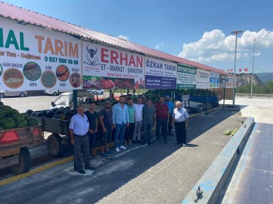 Osmaneli'nde Karpuz Hasadi