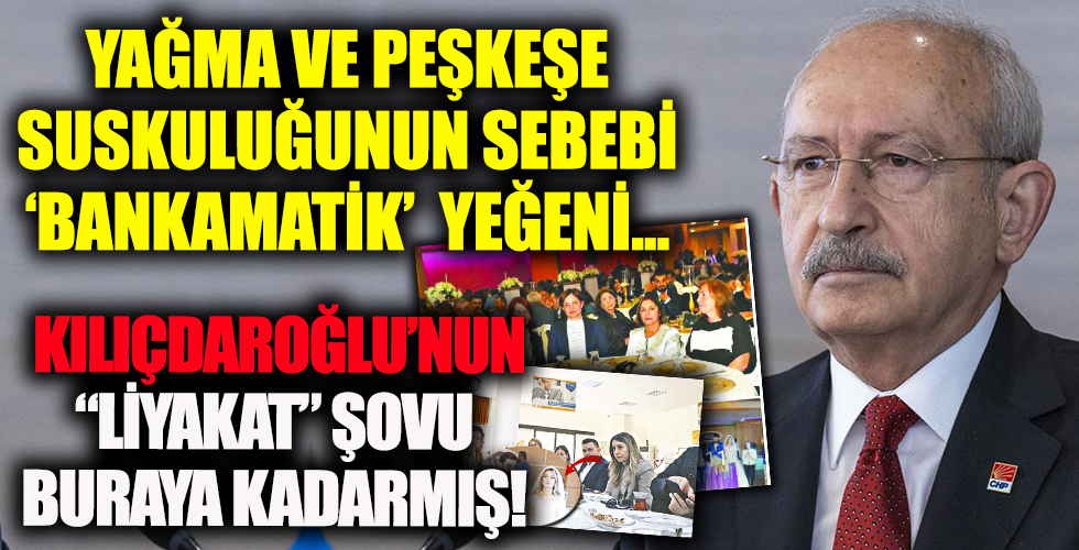 Suskunluğun sebebi ‘bankamatik’ yeğeni!