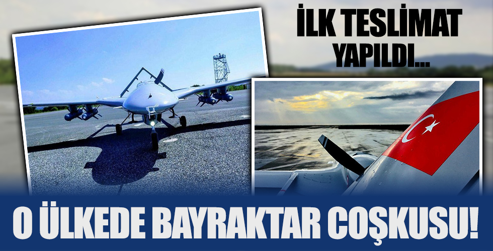 O ülkede bayraktar coşkusu!