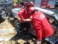 Balikesir'de Trafik Kazasi Biri Agir Alti Yarali