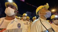 Madenciler Zonguldak'ta Demokrasi Nöbeti Tuttu
