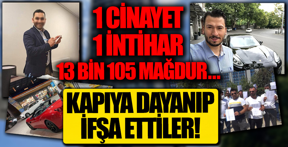 Mağdurlar kapıya dayanıp ifşa etti! 1 cinayet, 1 intihar, 13 bin 105 mağdur...