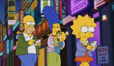 Simpsonlar yine şok etti! O görüntü dünyayı ayağa kaldırdı!