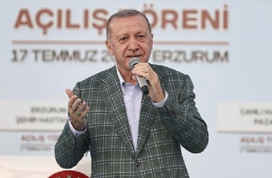 Başkan Erdoğan, Erzurum'da gençlerle bir araya geldi