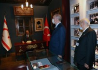 Erdogan Ve Bahçeli, Alparslan Türkes'in Evini Ziyaret Etti