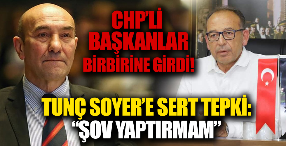 CHP'li Başkanlar birbirine girdi!