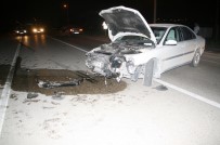 Konya'da Hafif Ticari Araç Ile Otomobil Çarpisti Açiklamasi 1 Yarali