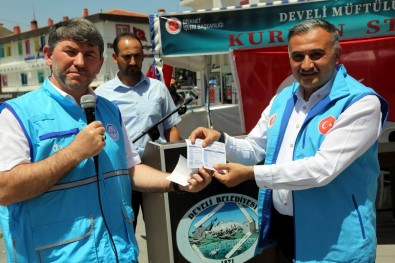 Baskan Cabbar'dan Kurban Bagis Kampanyasina Destek