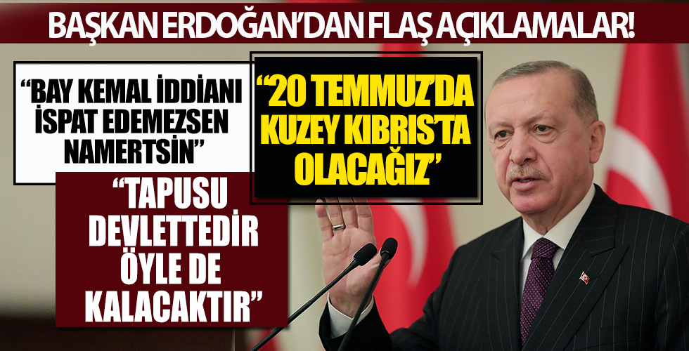 Başkan Erdoğan Sakarya Tank Palet Fabrikası'nda önemli açıklamalar