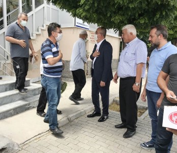 Baskan Kavus Esnaf Bulusmalarini Sürdürüyor