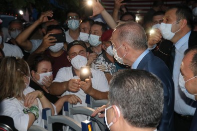 Cumhurbaskani Erdogan'a Sevgi Seli