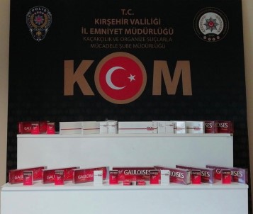 Kirsehir'de Kaçak Sigara Operasyonu