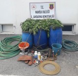 PARMAK İZİ - Manisa'da Uyusturucu Operasyonu Açiklamasi 475 Kök Kenevir Ele Geçirildi