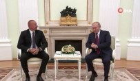 Azerbaycan Cumhurbaskani Aliyev, Rusya Devlet Baskani Putin Bir Araya Geldi