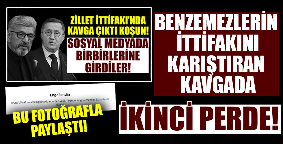 CHP'li Cihangir İslam ve İYİ Partili Lütfü Türkkan'ın karşılıklı atışmasında ikinci perde!