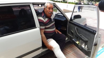 Üstüne Inek Düstü, Sag Bacagi Kirildi