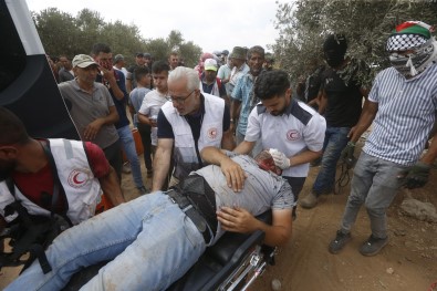 Filistin Kizilayi Açiklamasi 'Israil Güçlerinin Nablus'ta Filistinlilere Müdahalesinde 320 Kisi Yaralandi'