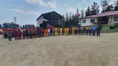 Orman Genel Müdürü Karacabey, Mersin'de Personelle Bayramlasti