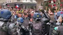 Fransa'da Asi Karsitlari Ve Polis Arasinda Arbede