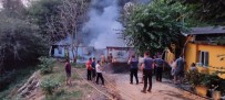Sariyer'de 2 Gecekondu Alevlere Teslim Olarak Kül Oldu
