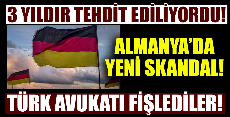 Almanya'da yeni skandal! Türk avukatın adres bilgilerini paylaştılar!