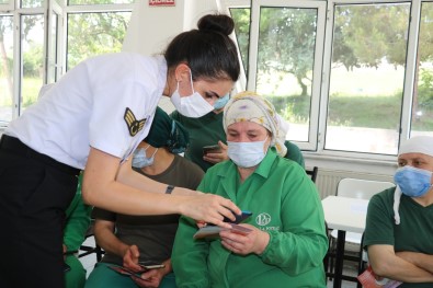 Ordu'da Jandarmadan 'Kadina Siddet' Bilgilendirmesi