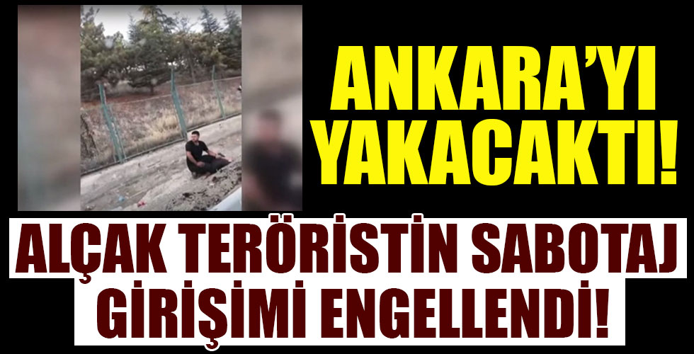 Ankara'da kışlaya sabotaj girişimi önlendi!