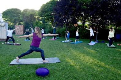 Açik Havada Yoga Etkinligi