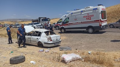 Adiyaman'da Otomobil Takla Atti Açiklamasi 6 Yarali
