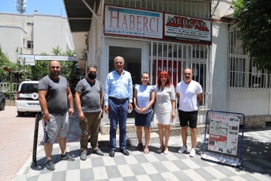 Baskan Tarhan, Mersin Basinina Projelerini Anlatti