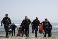  MARMARA - Bursagaz Çevre Takimi, Müsilaj Ve Çöp Temizligi Yapti