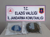  OPERASYON - Elazig'da Araca Zulalanmis Vaziyette 1 Buçuk Kilo Esrar Ele Geçirildi