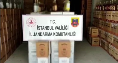 Istanbul'da Sahte Içki Operasyonu Açiklamasi 8 Bin Litre Ele Geçirildi