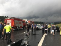 DİREKSİYON - Kuzey Marmara Otoyolunda Zincirleme Kaza Açiklamasi 1'I Çocuk 5 Yarali