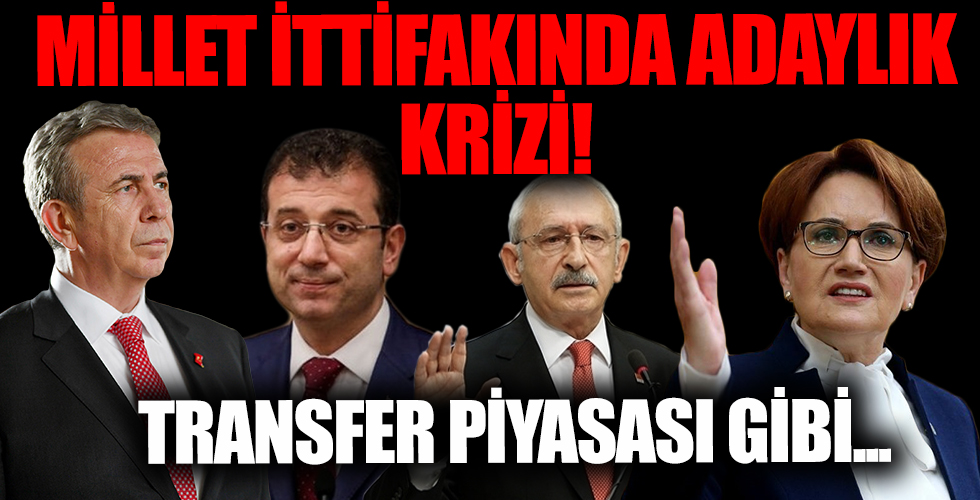 Millet İttifakı'nda adaylık krizi derinleşiyor! Akşener 'masada ben de varım' dedi