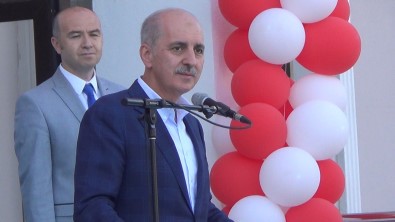 Numan Kurtulmus, Çavdir Kaymakamlik Binasinin Açilisina Katildi
