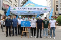 TÜRKISTAN - OMÜ'lü Doktor Adaylarindan Uygur Türklerine Destek Standi