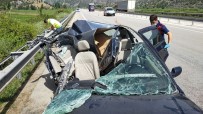 HITIT ÜNIVERSITESI - Otomobil Tira Çarpti Açiklamasi 1 Ölü, 2 Yarali